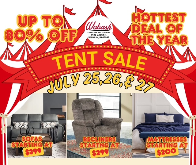 Tent Sale